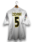 2004-05 Real Madrid Home Shirt Zidane 