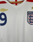 2007-08 England Home Shirt Rooney 