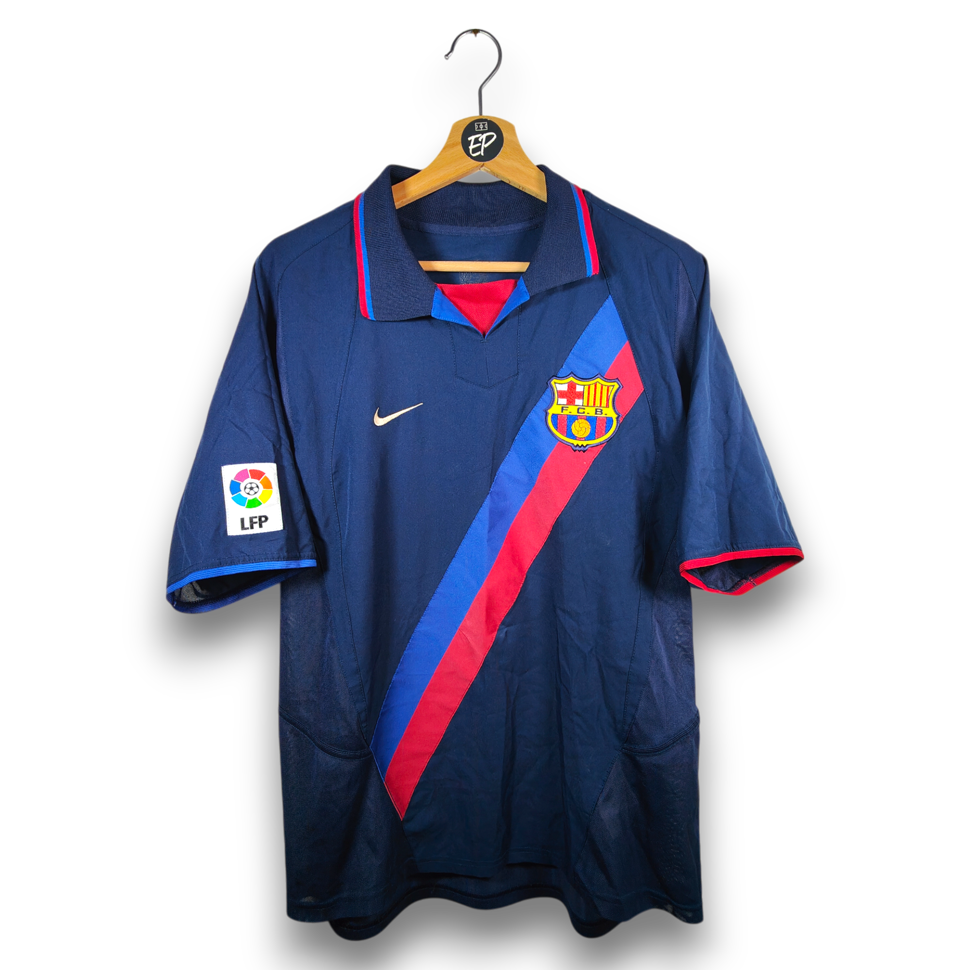 2002-03 FC Barcelona Away Shirt Iniesta 