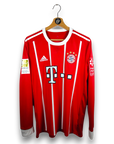 2017-18 Bayern Munich Home Shirt LS Lewandowski 