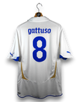 2010-12 Italy Player Version Away Shirt Gattuso 