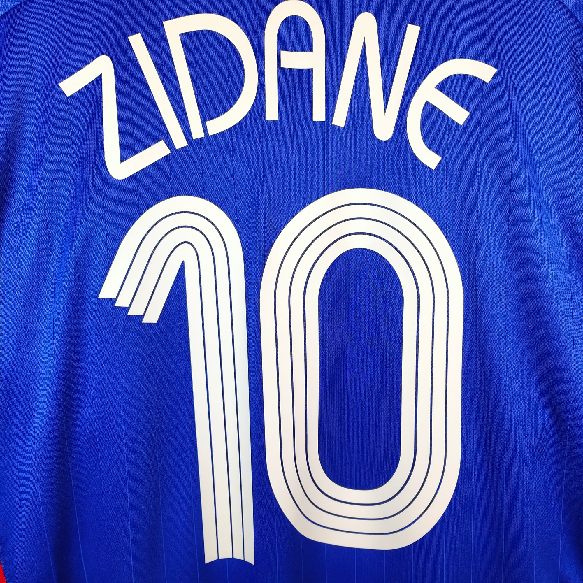 2006-07 France Home Shirt Zidane 