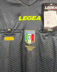 Referee Serie A Italy Shirt Black - BNWT - (L)