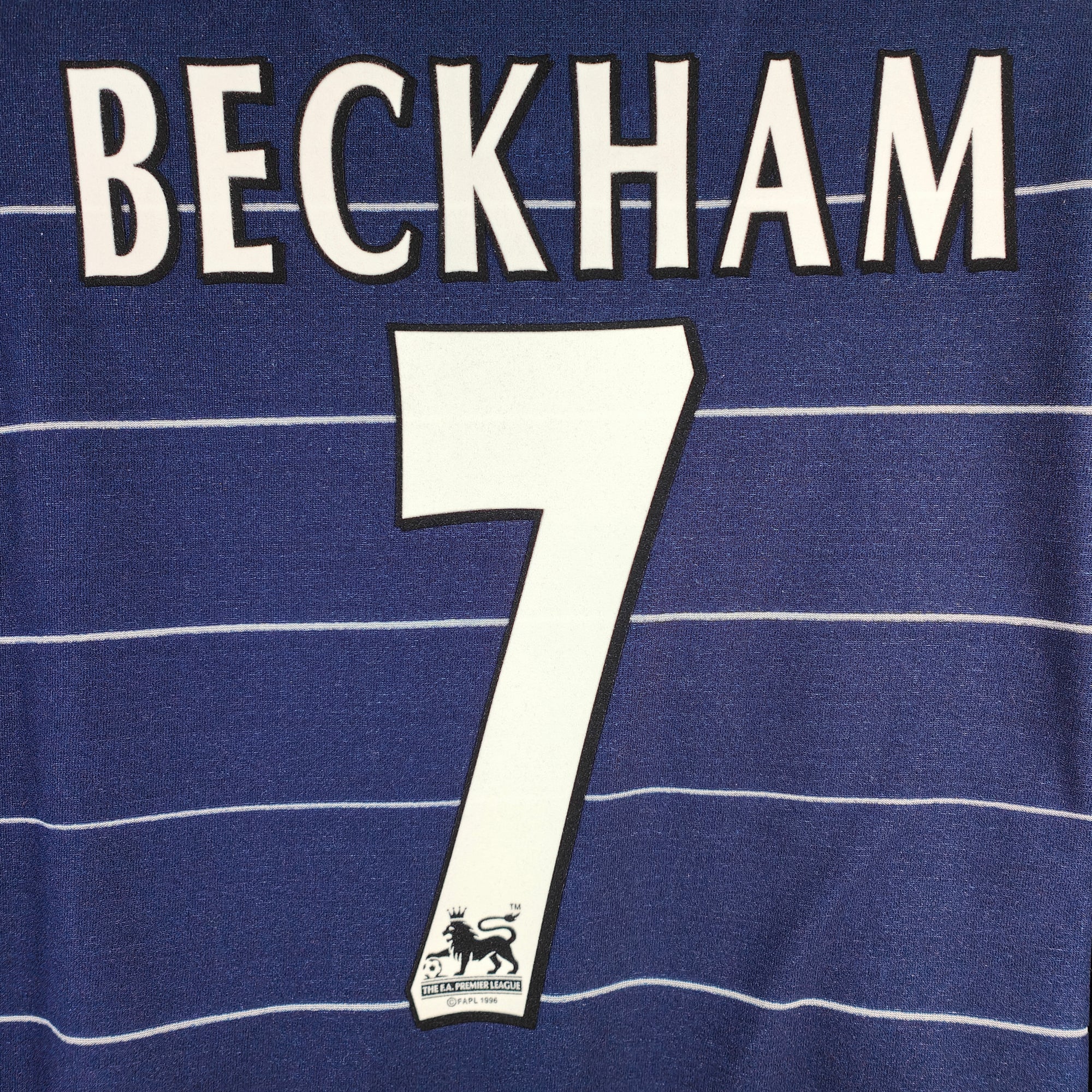 1999-00 Manchester United Away Shirt Beckham 