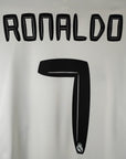 2010-11 Real Madrid Home Shirt Ronaldo 