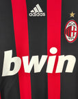 2008-09 AC Milan Home Shirt Ronaldinho 