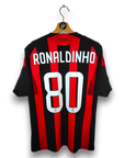 2008-09 AC Milan Home Shirt Ronaldinho 