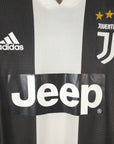 2018-19 Juventus Player Version Home Shirt Ronaldo 