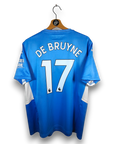 2021-22 Manchester City Home Shirt De Bruyne 