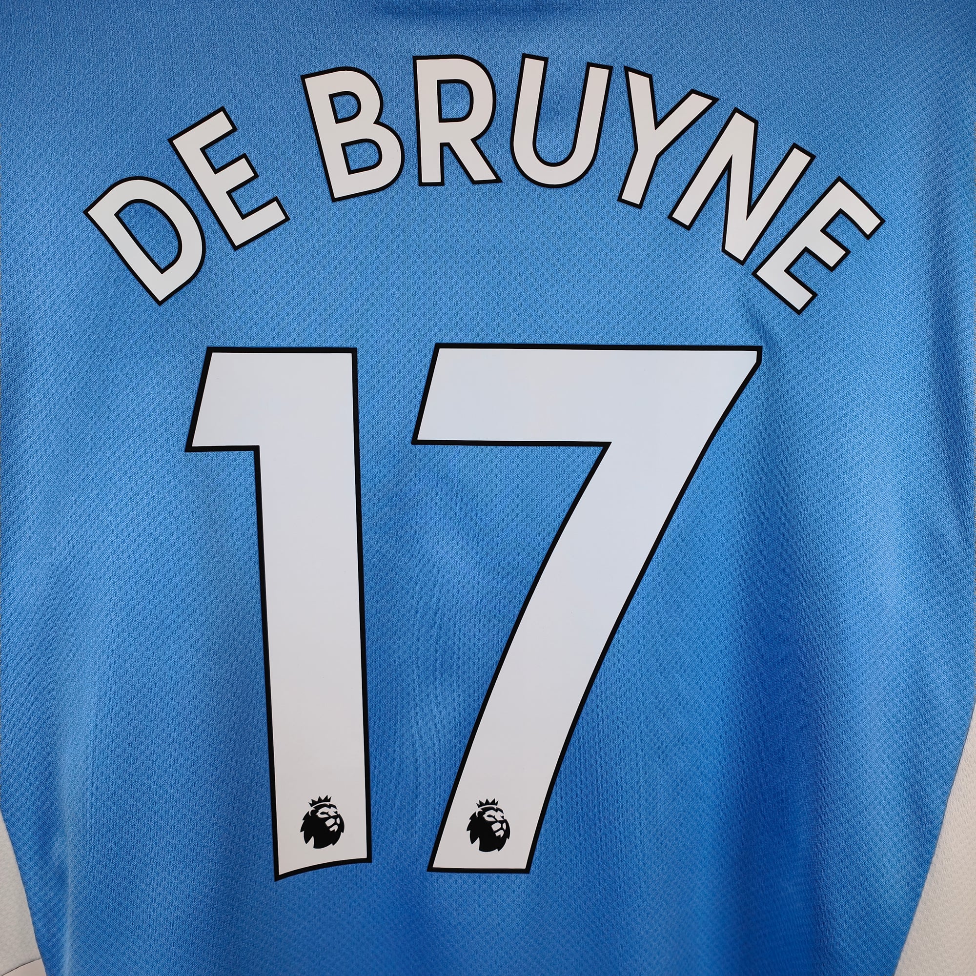 2021-22 Manchester City Home Shirt De Bruyne 