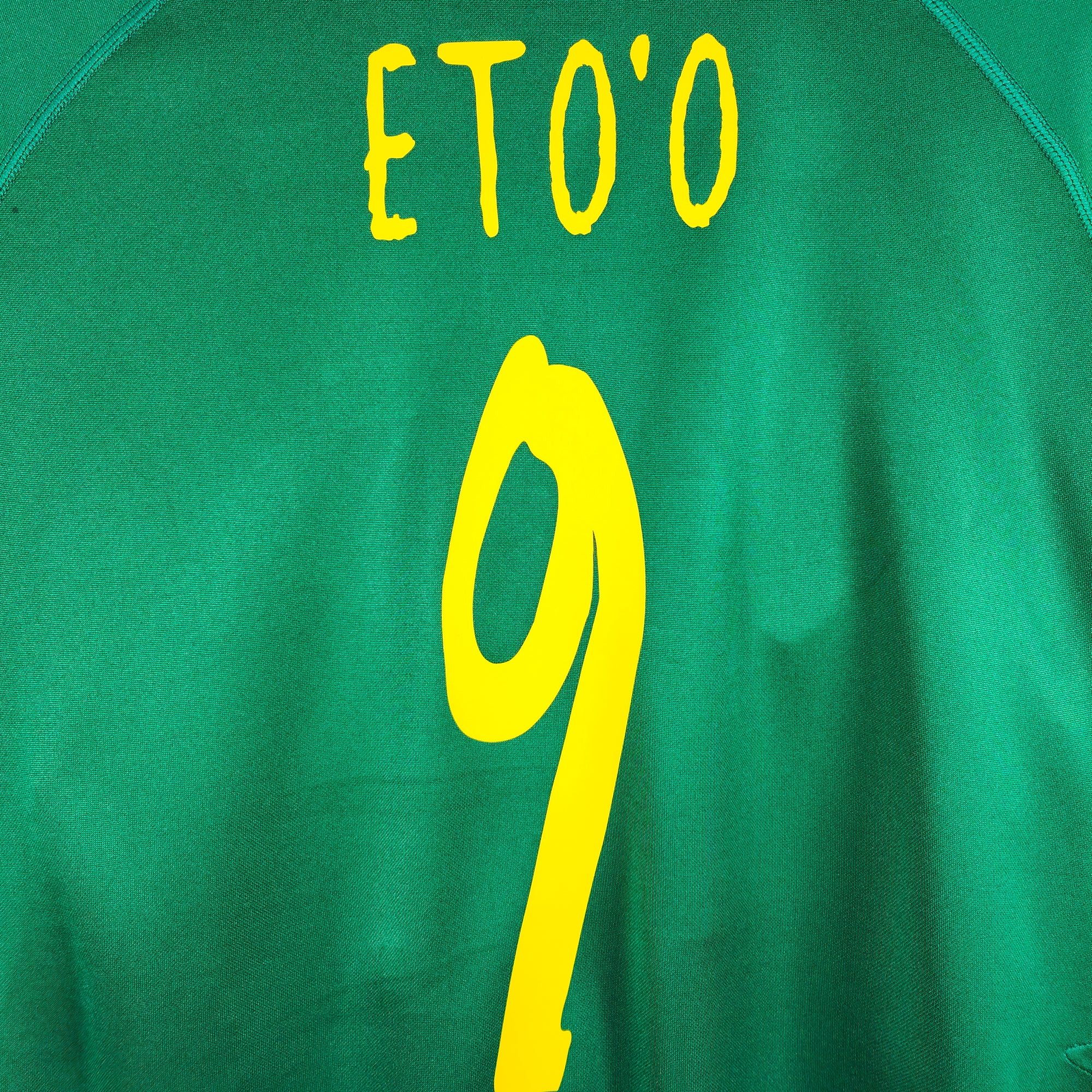 2004-06 Cameroon Home Shirt Eto&#39;o 