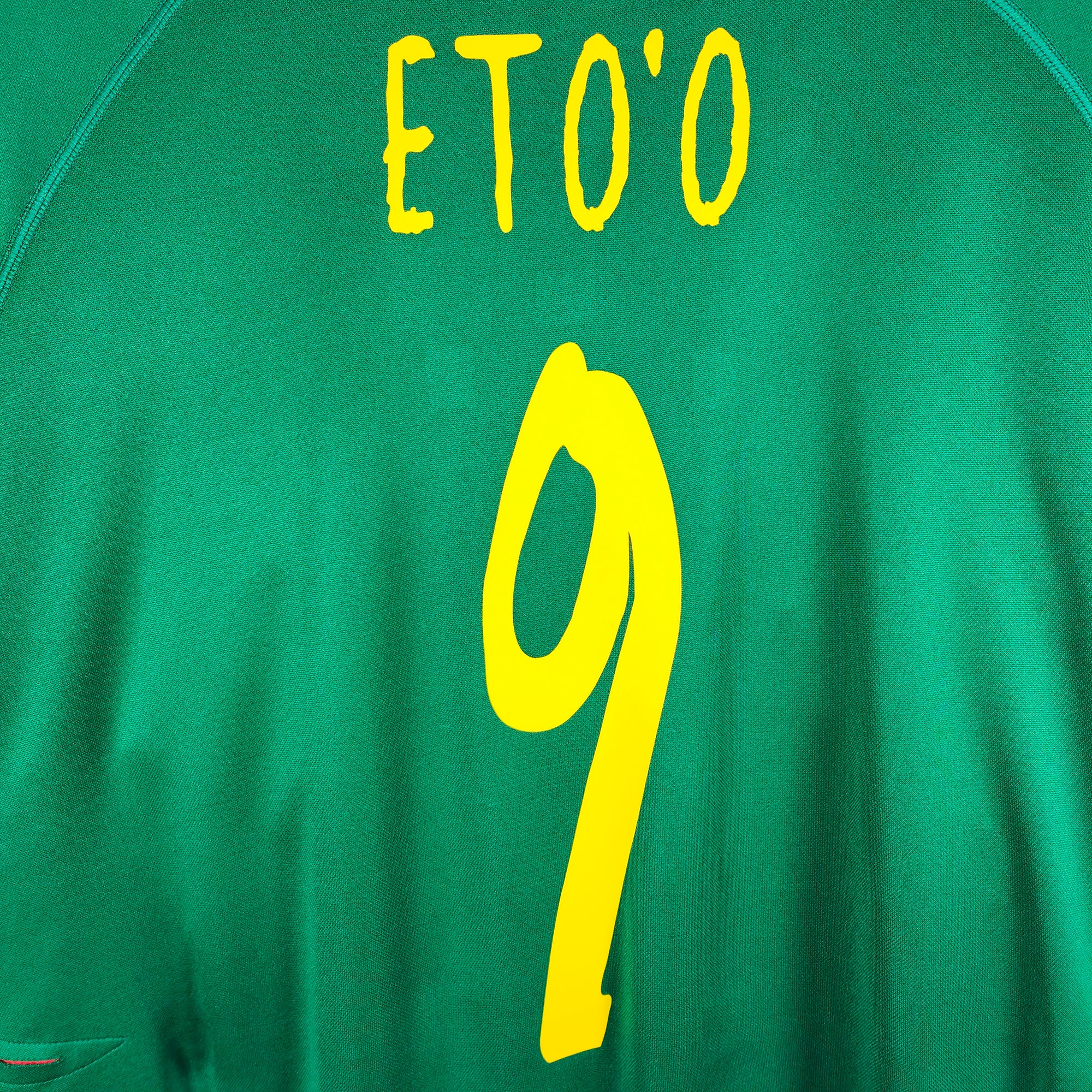 2004-06 Cameroon Home Shirt Eto&#39;o 