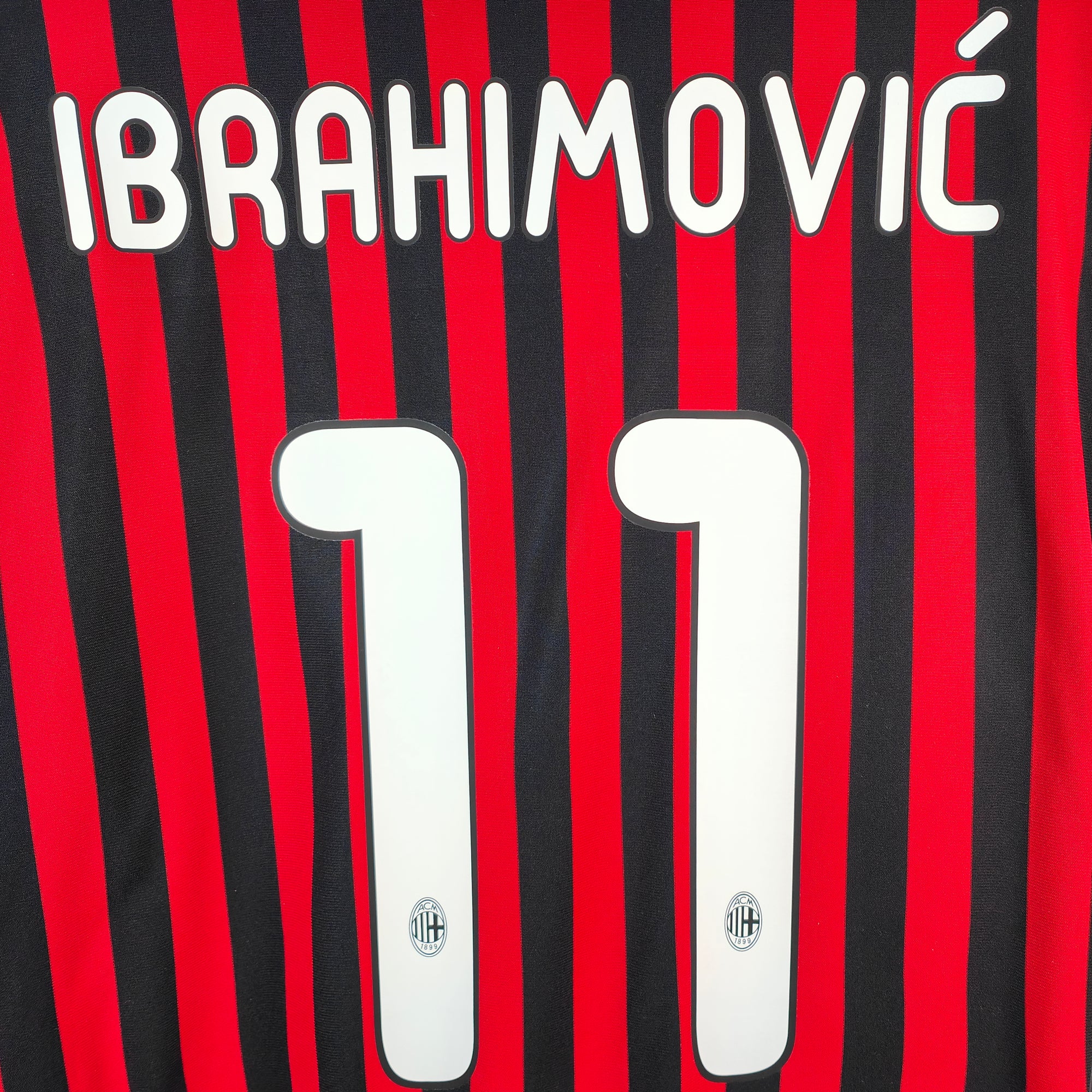 2011-12 AC Milan Home Shirt Ibrahimovic 