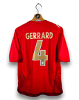 2006-08 England Away Shirt Gerrard 