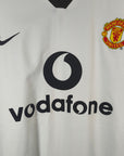 2002-03 Manchester United Away Shirt Beckham 