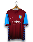 2010-11 Aston Villa Home Shirt Pires 