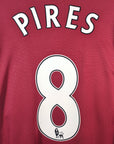 2010-11 Aston Villa Home Shirt Pires 