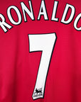 2006-07 Manchester United Home Shirt Ronaldo 