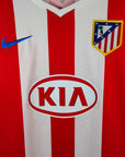 2010-11 Atletico Madrid Home Shirt - 8/10 - (S)