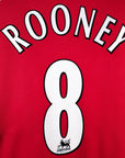 2006-07 Manchester United Home Shirt Rooney 