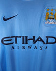 2013-14 Manchester City Home Shirt Toure Yaya 