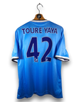 2013-14 Manchester City Home Shirt Toure Yaya 