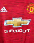 2020-21 Manchester United Player Version Home Shirt Pogba 