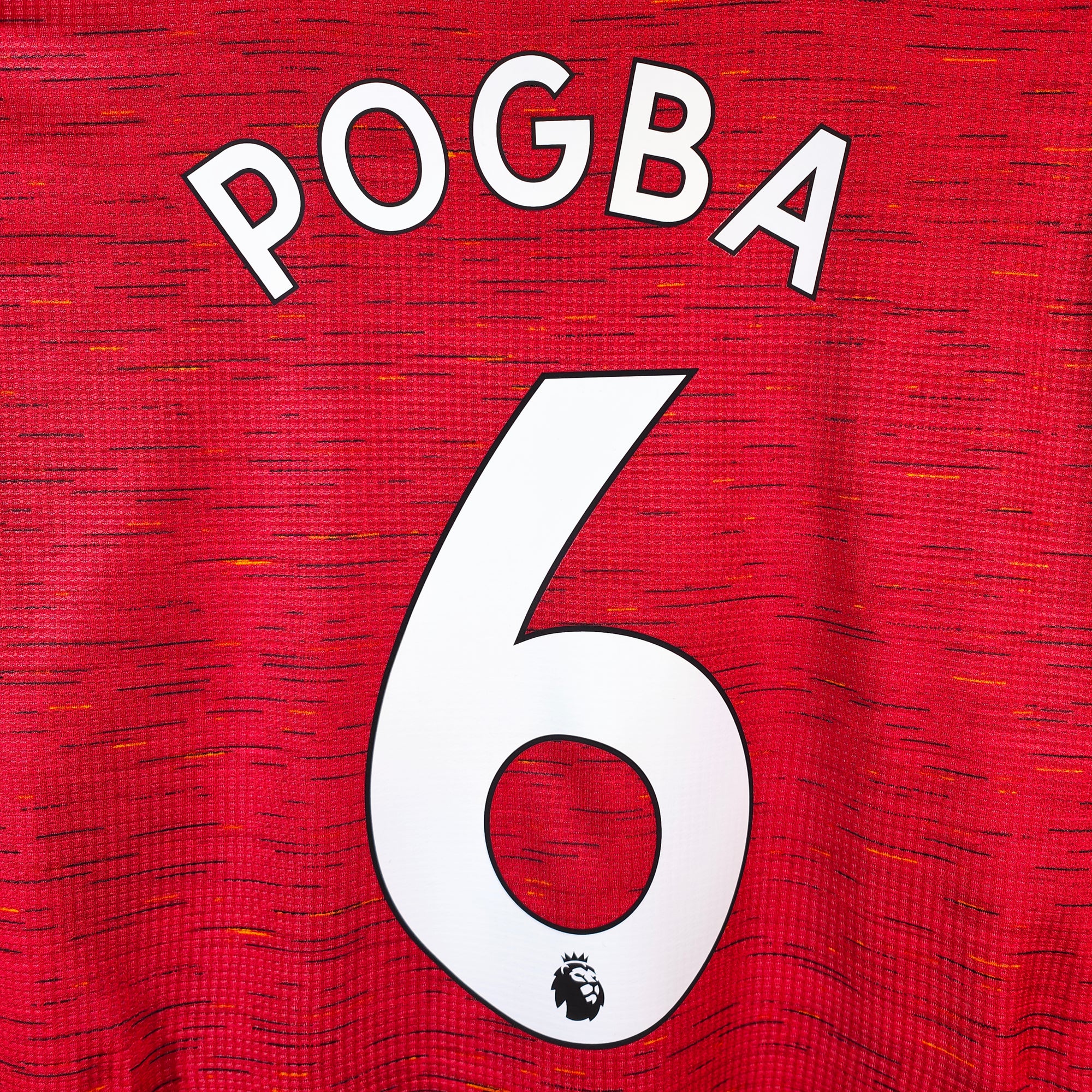 2020-21 Manchester United Player Version Home Shirt Pogba 