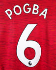 2020-21 Manchester United Player Version Home Shirt Pogba 