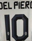 2010-11 Juventus Away Shirt Del Piero 