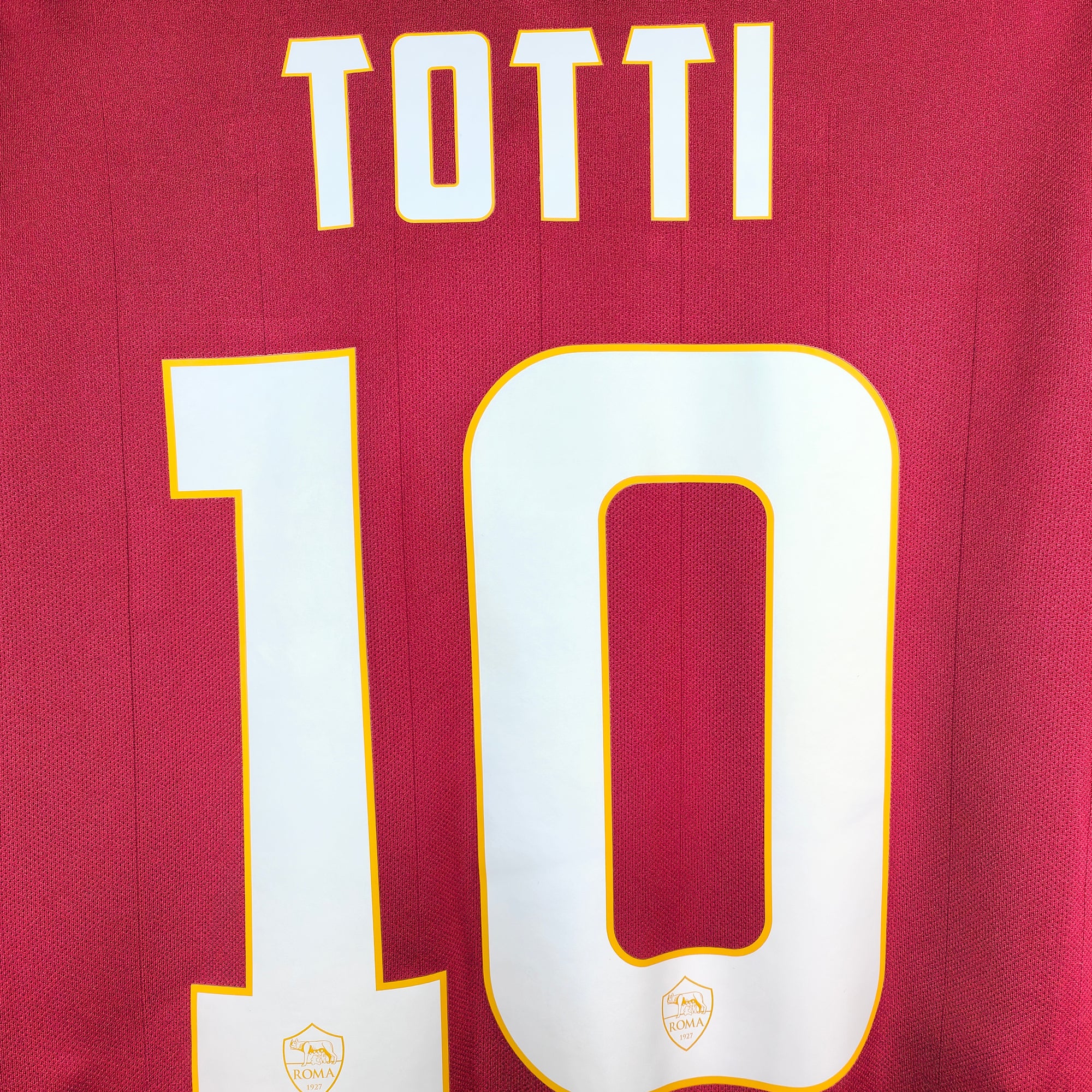 2014-15 AS Roma Home Shirt Totti 