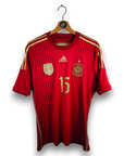 2013-15 Spain Home Shirt Sergio Ramos 