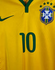 2014-15 Brazil Player Version Home Shirt Neymar 