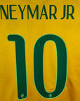 2014-15 Brazil Player Version Home Shirt Neymar 