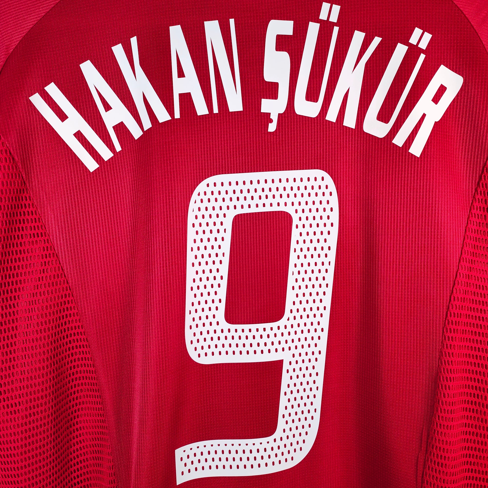 2002-03 Turkey Home Shirt Hakan Sukur 