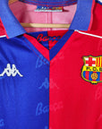 1992-95 FC Barcelona Home LS Shirt - 8.5/10 - (M)