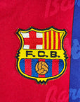 1992-95 FC Barcelona Home LS Shirt - 8.5/10 - (M)