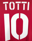 2004-05 AS Roma Home Shirt Totti 