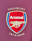 2005-06 Arsenal Home Shirt Henry 