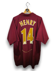 2005-06 Arsenal Home Shirt Henry 