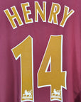 2005-06 Arsenal Home Shirt Henry 