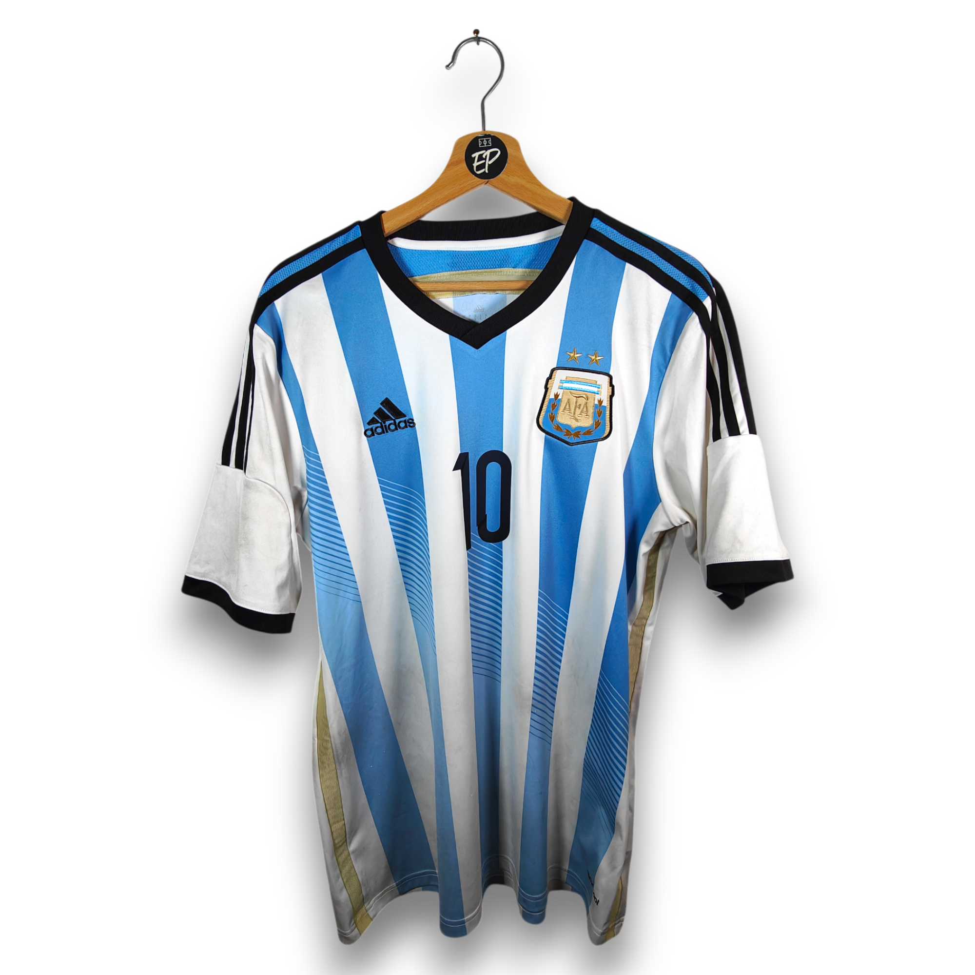 2013-15 Argentina Home Shirt Messi 