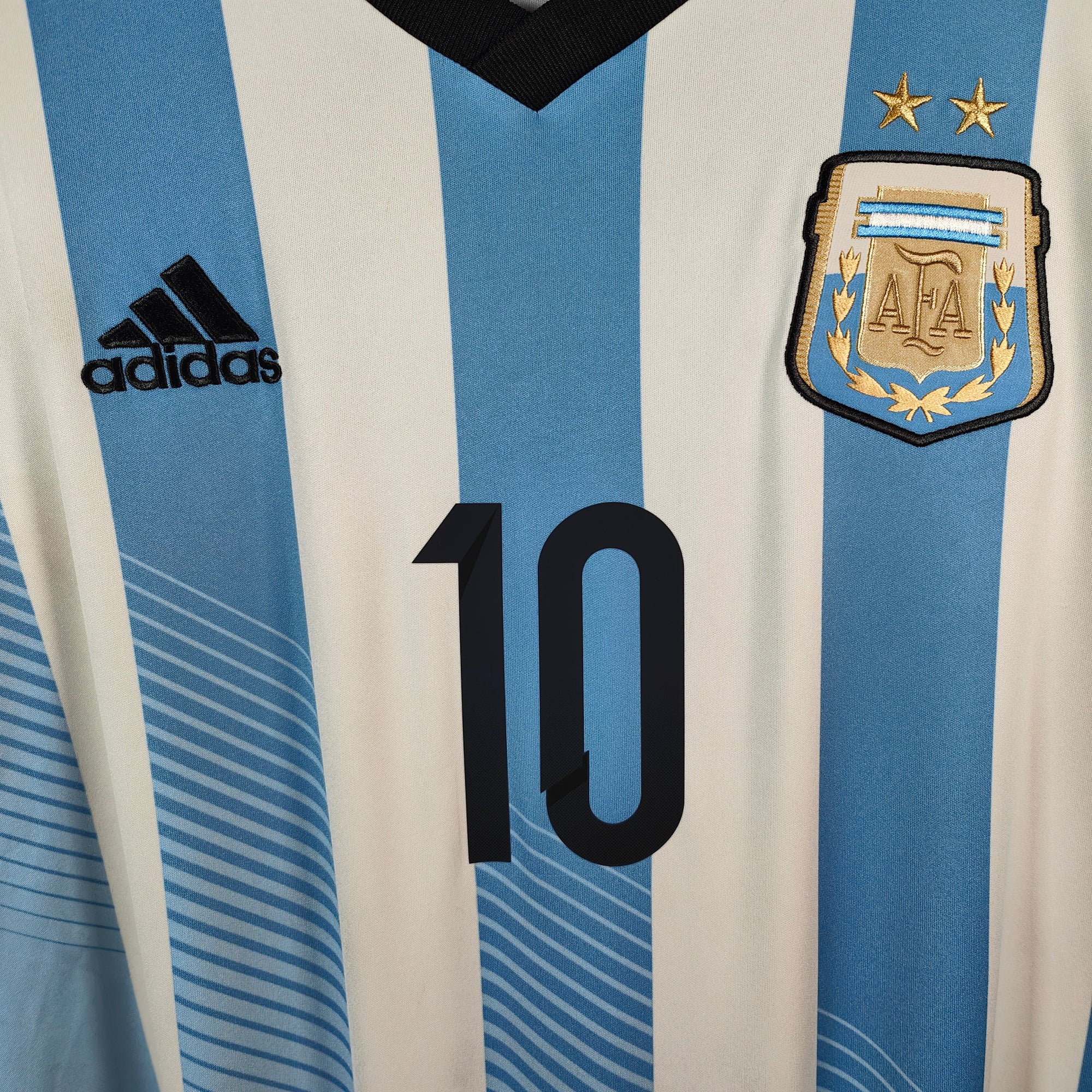 2013-15 Argentina Home Shirt Messi 