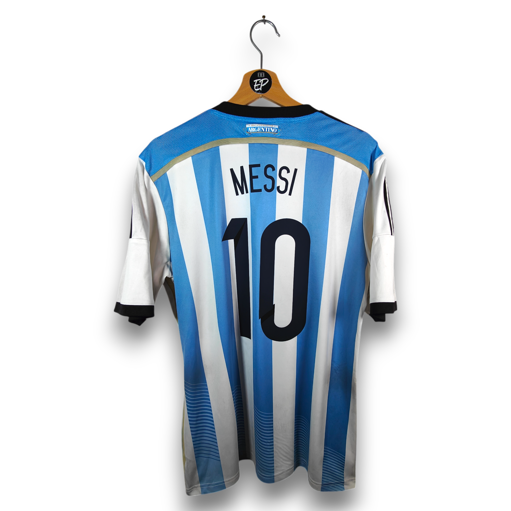 2013-15 Argentina Home Shirt Messi 