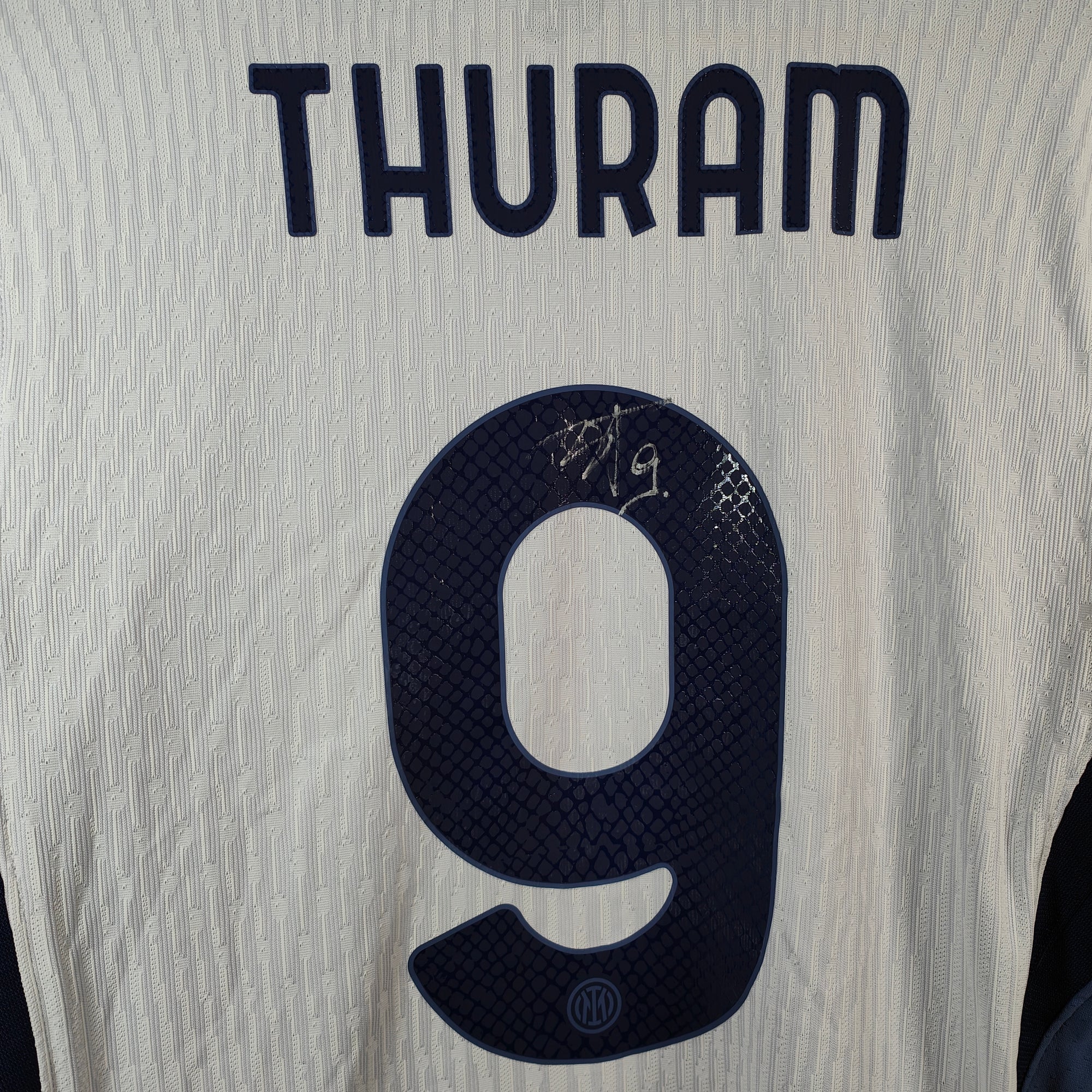 2024-25 Inter Milan SIGNED Player Version Away Shirt Thuram 