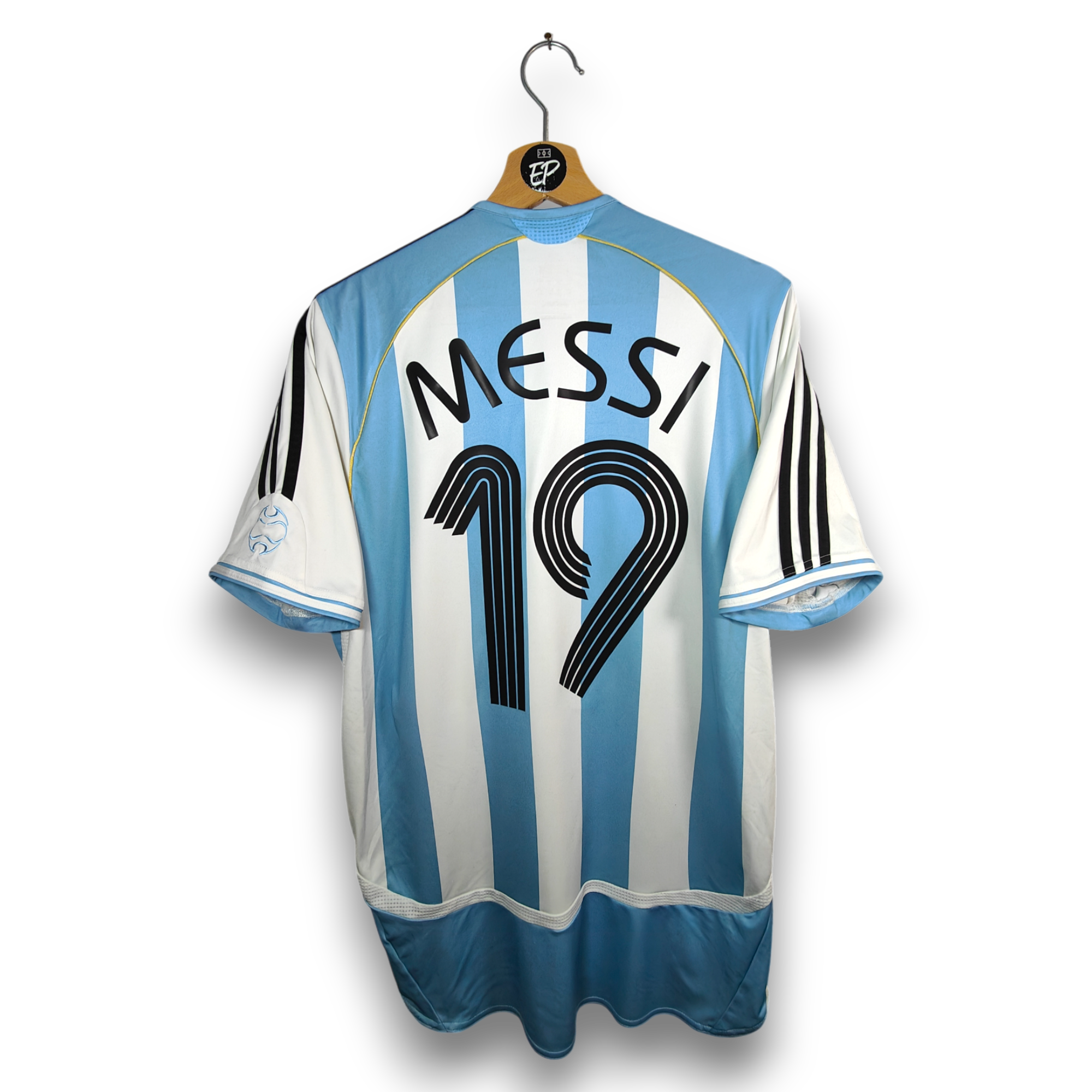 2005-07 Argentina Home Shirt Messi 