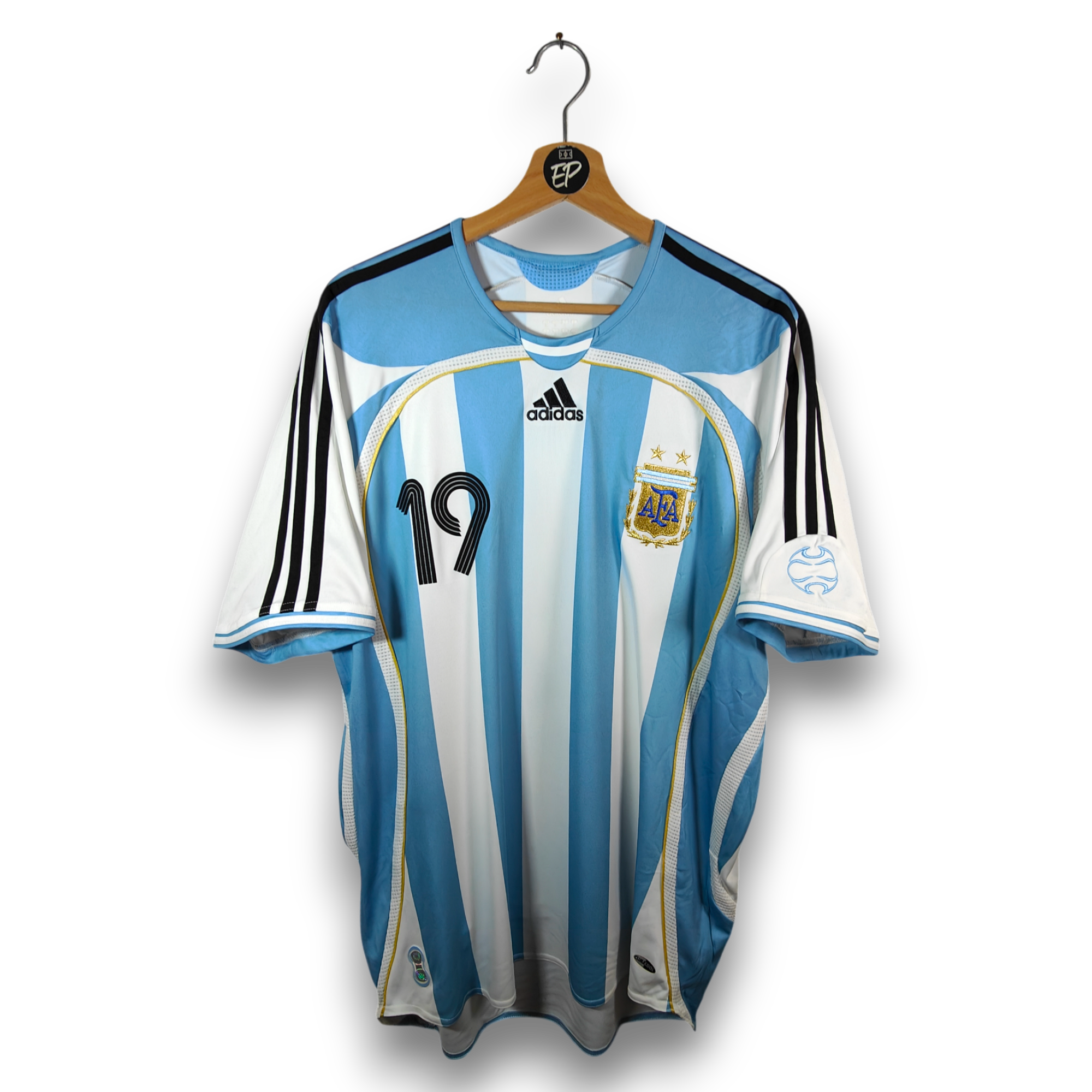 2005-07 Argentina Home Shirt Messi 