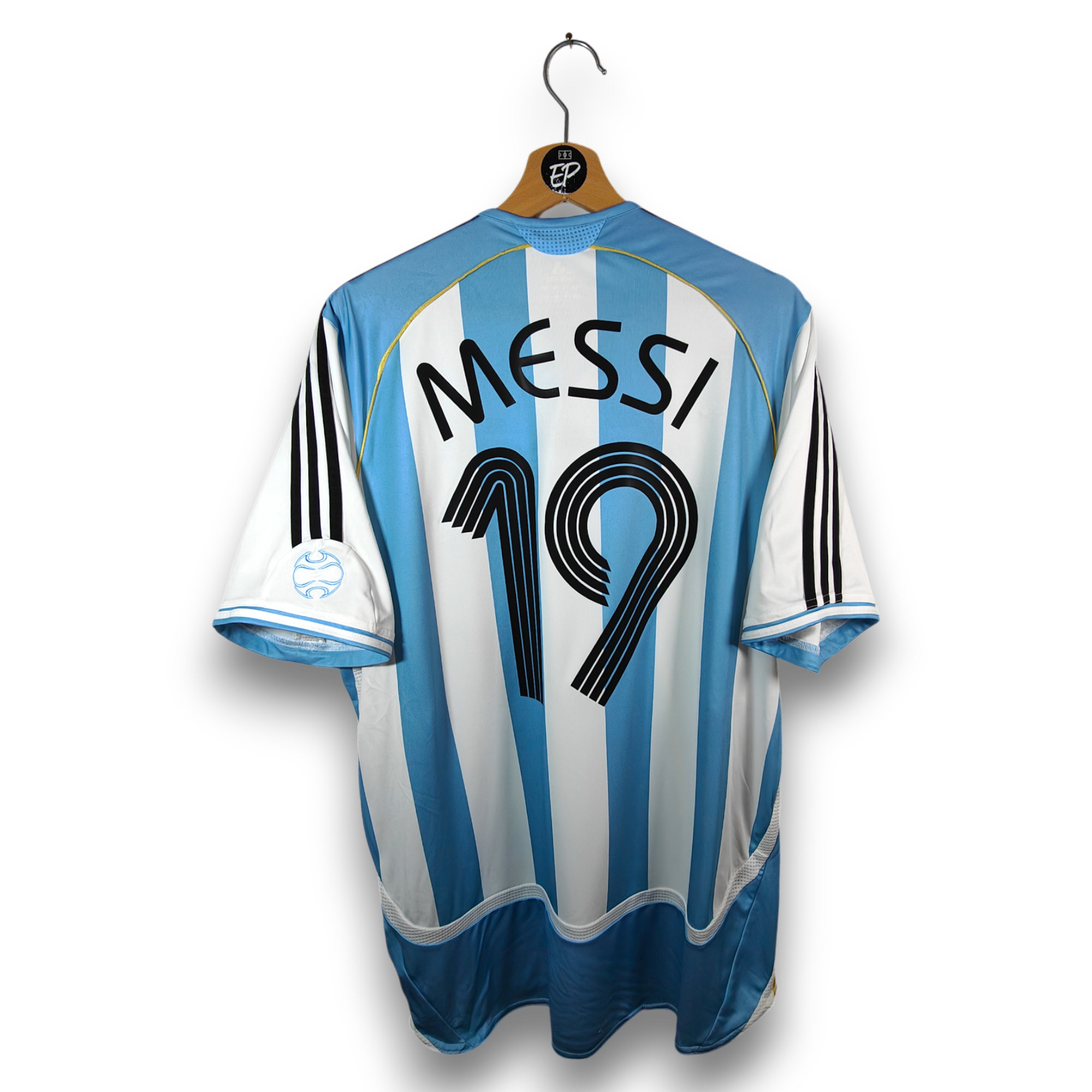2005-07 Argentina Home Shirt Messi 