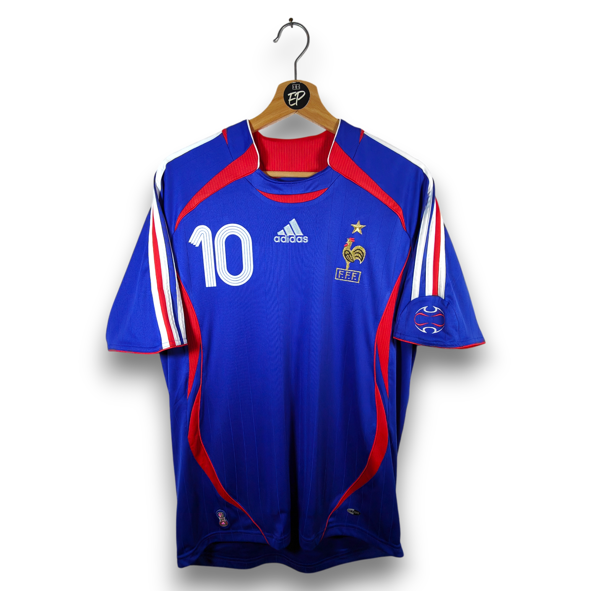 2006-07 France Home Shirt Zidane 