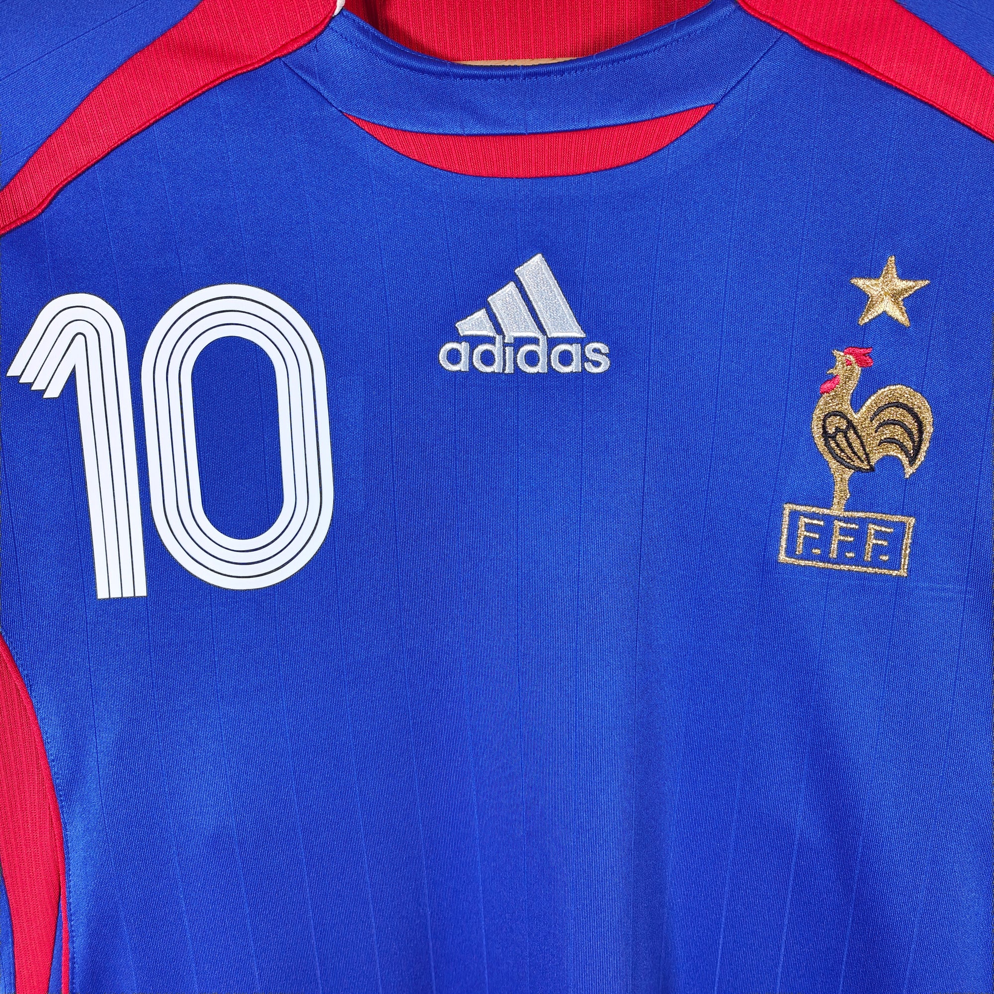 2006-07 France Home Shirt Zidane 